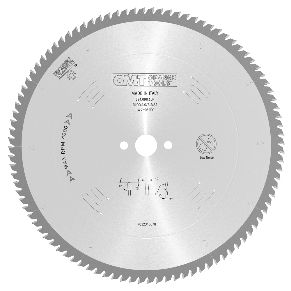 Buy CMT Aluminium Non-Metal/Laminate Saw Blade - 400x3.8x32 Online | Power Tools | Qetaat.com